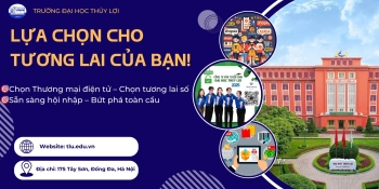 Ngành Thương Mại Điện Tử tại Đại học Thủy Lợi: Bệ phóng cho thế hệ trẻ bước vào kỷ nguyên kinh doanh số